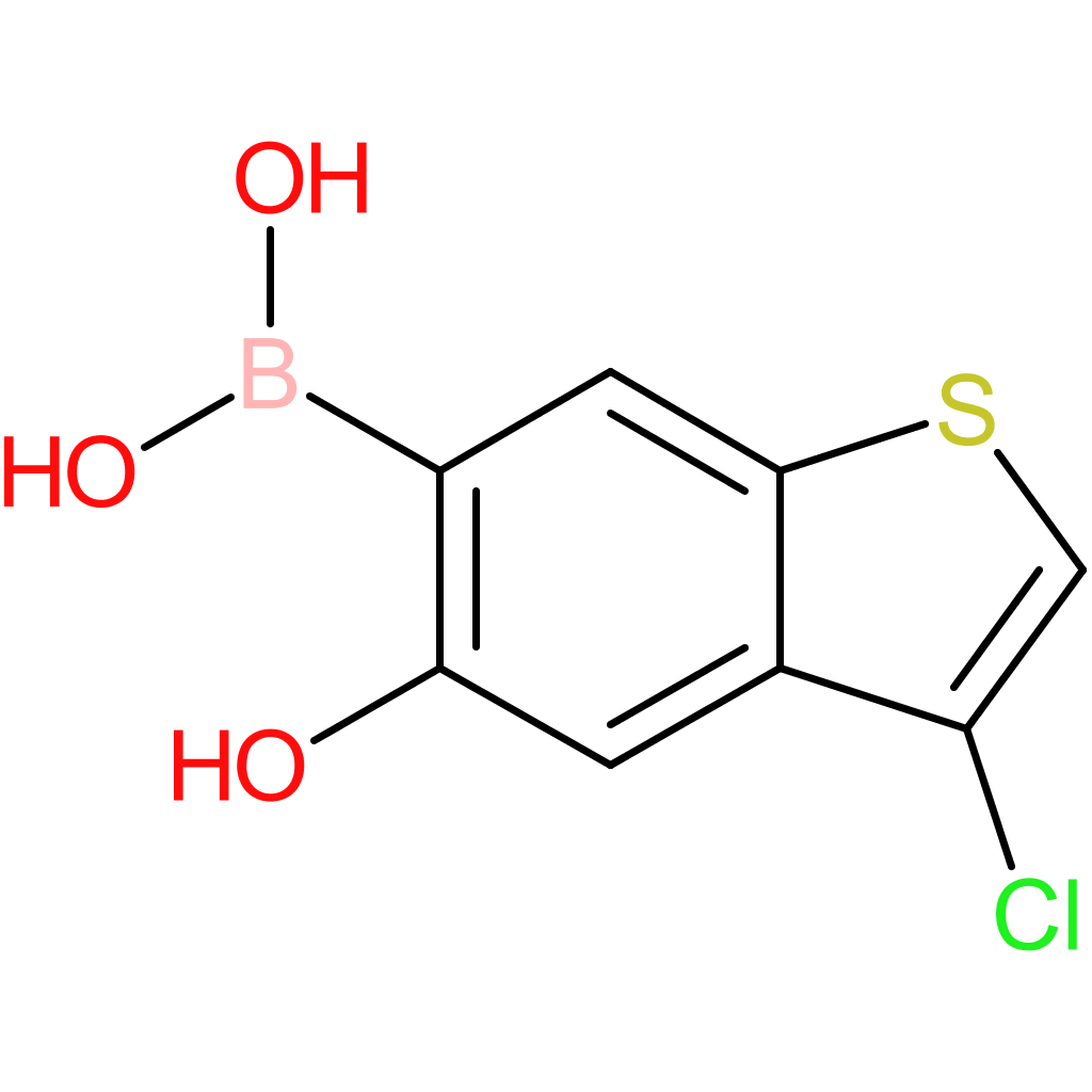 (3-chloro-5-hydroxy-1-benzothiophen-6-yl)boronic acid