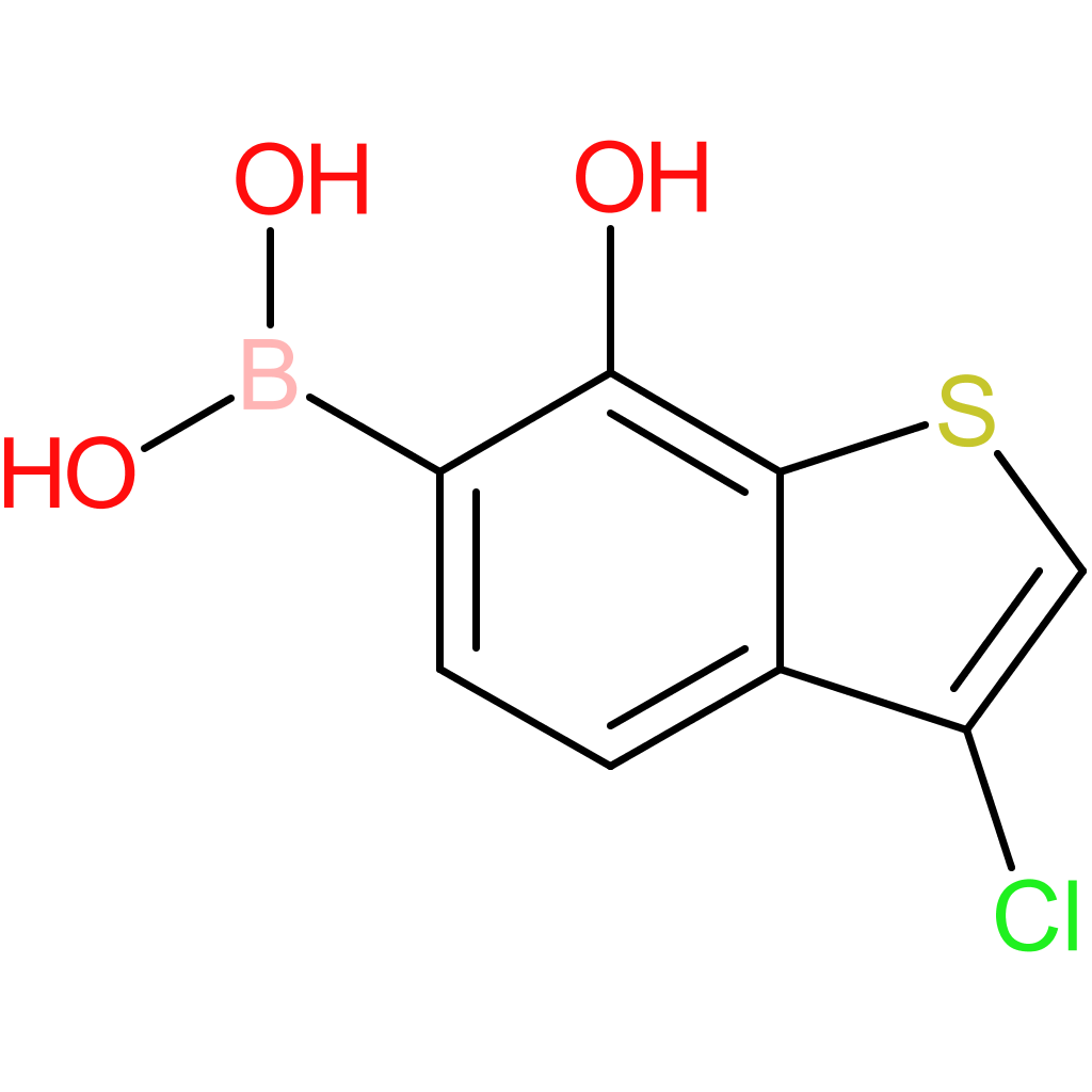 (3-chloro-7-hydroxy-1-benzothiophen-6-yl)boronic acid