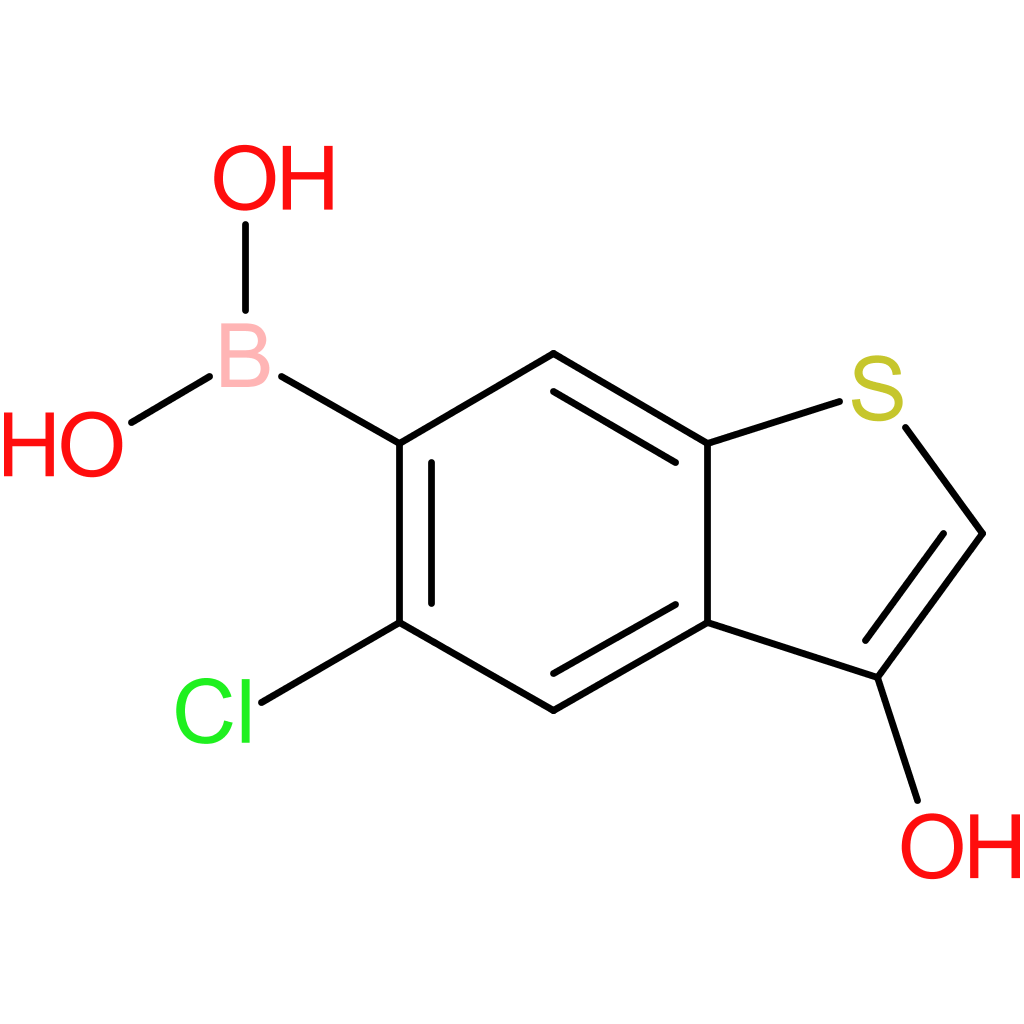 5-chloro-3-hydroxybenzothiophene-6-boronic acid