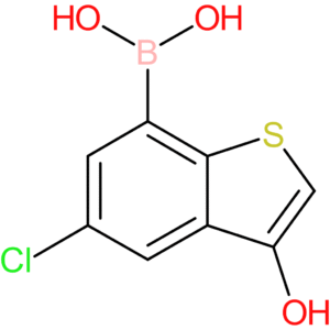 5-chloro-3-hydroxybenzothiophene-7-boronic acid