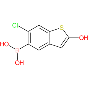 (6-chloro-2-hydroxy-1-benzothiophen-5-yl)boronic acid