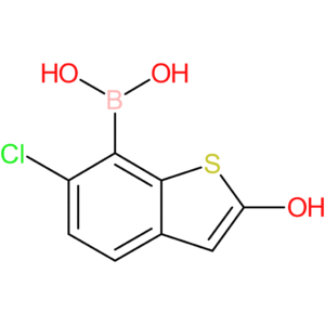 (6-chloro-2-hydroxy-1-benzothiophen-7-yl)boronic acid