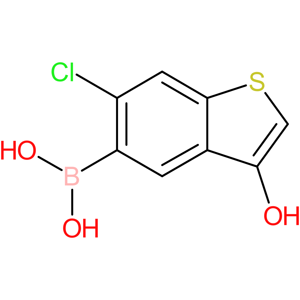 (6-chloro-3-hydroxy-1-benzothiophen-5-yl)boronic acid