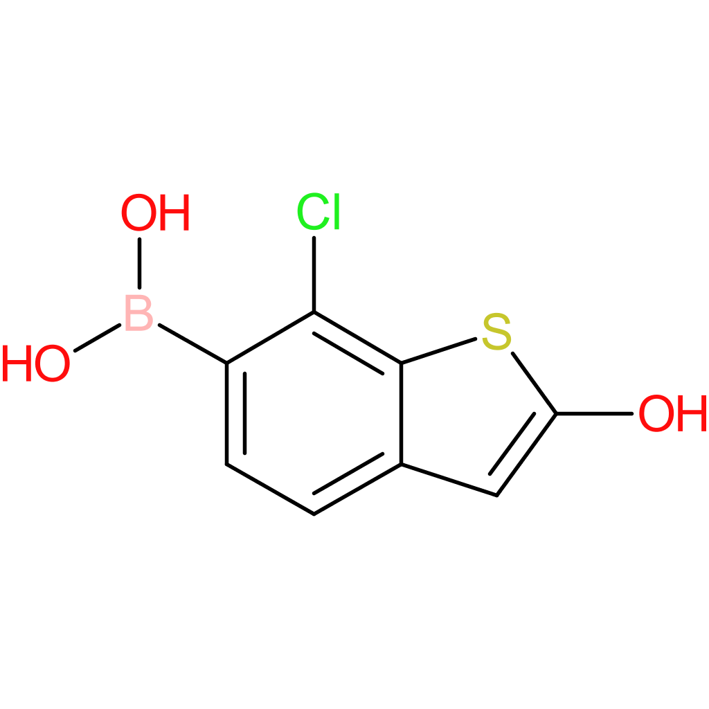 (7-chloro-2-hydroxy-1-benzothiophen-6-yl)boronic acid