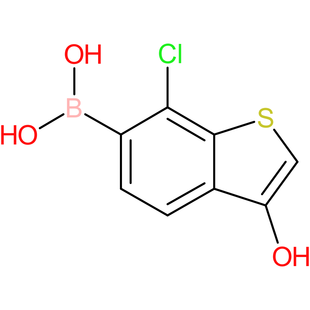 7-chloro-3-hydroxybenzothiophene-6-boronic acid