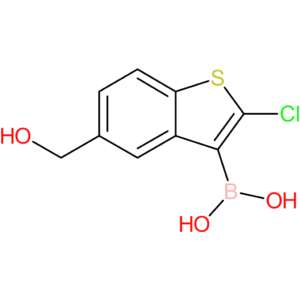 2-chloro-5-(hydroxymethyl)benzothiophene-3-boronic acid