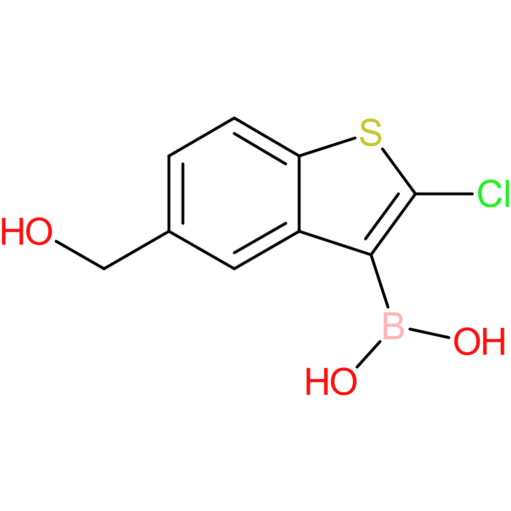 2-chloro-5-(hydroxymethyl)benzothiophene-3-boronic acid