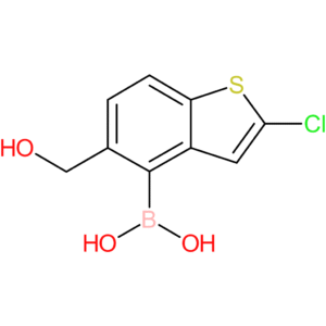 2-chloro-5-(hydroxymethyl)benzothiophene-4-boronic acid