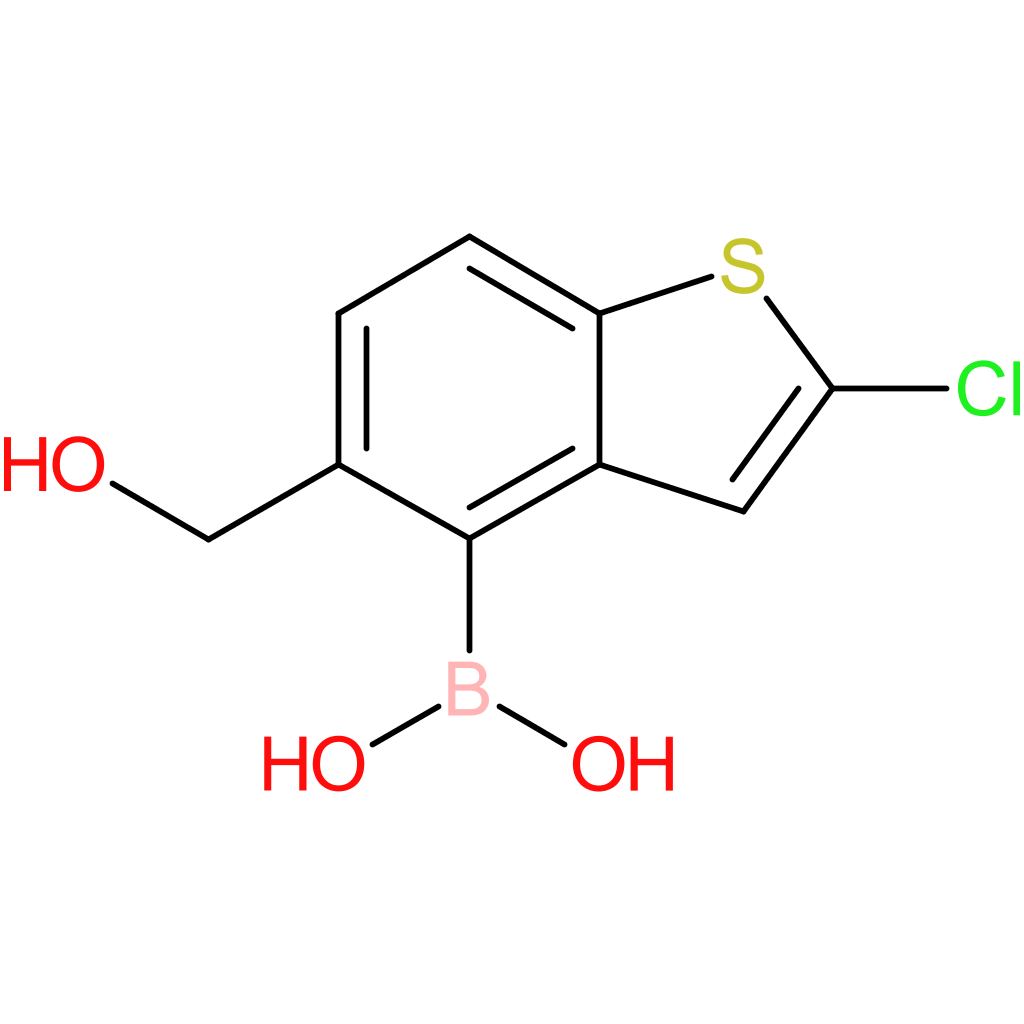 2-chloro-5-(hydroxymethyl)benzothiophene-4-boronic acid