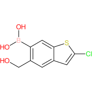 2-chloro-5-(hydroxymethyl)benzothiophene-6-boronic acid