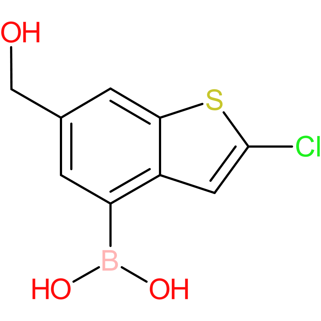 2-chloro-6-(hydroxymethyl)benzothiophene-4-boronic acid