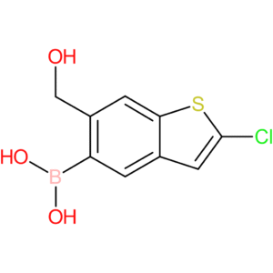 2-chloro-6-(hydroxymethyl)benzothiophene-5-boronic acid