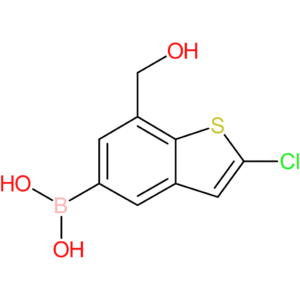 2-chloro-7-(hydroxymethyl)benzothiophene-5-boronic acid