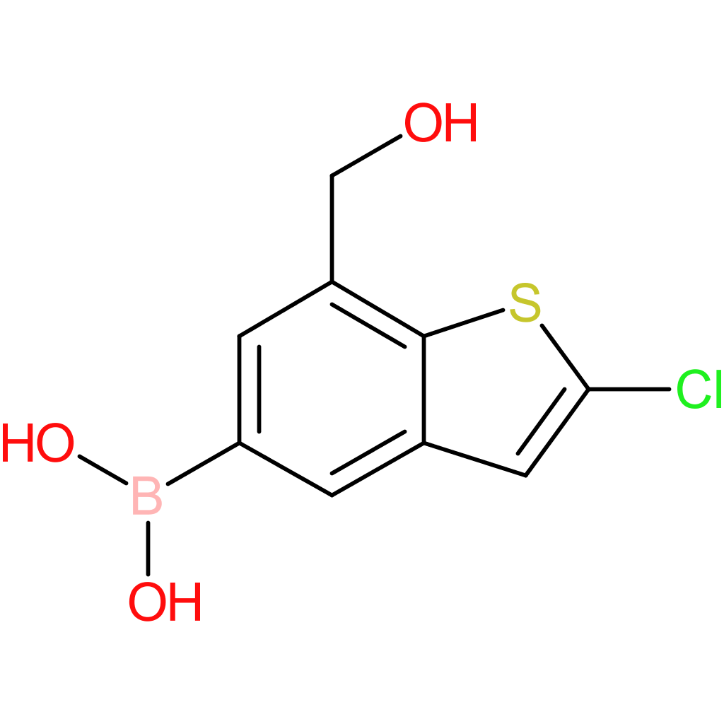 2-chloro-7-(hydroxymethyl)benzothiophene-5-boronic acid