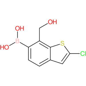 2-chloro-7-(hydroxymethyl)benzothiophene-6-boronic acid