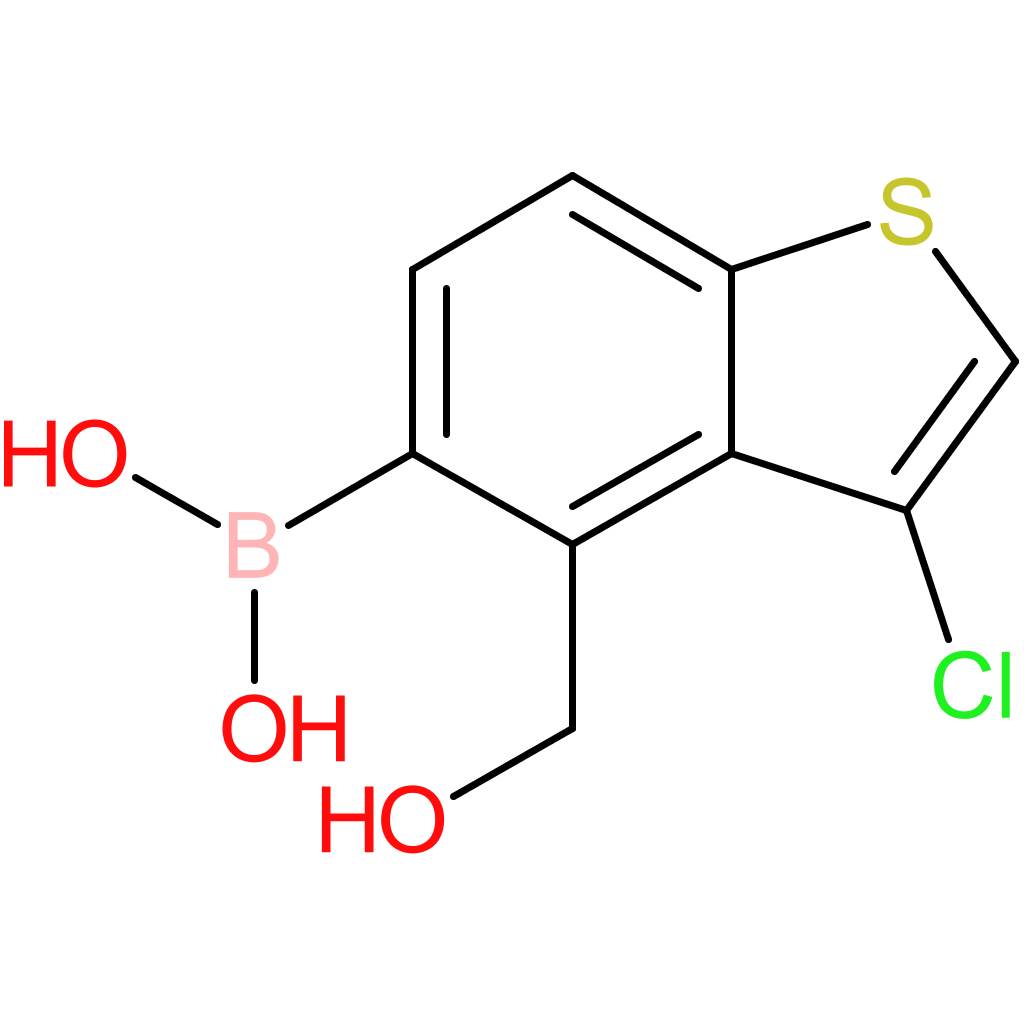 3-chloro-4-(hydroxymethyl)benzothiophene-5-boronic acid