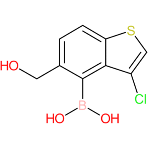 3-chloro-5-(hydroxymethyl)benzothiophene-4-boronic acid