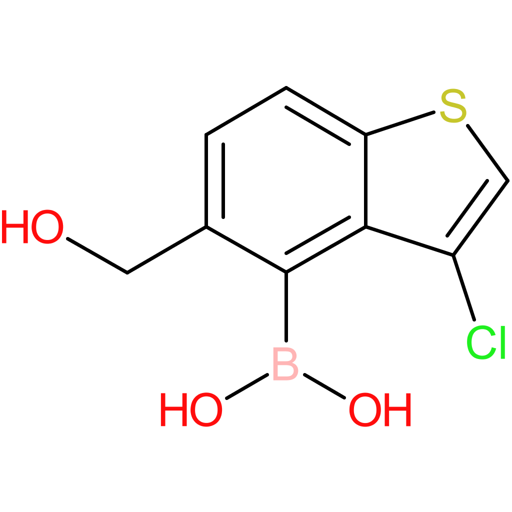 3-chloro-5-(hydroxymethyl)benzothiophene-4-boronic acid