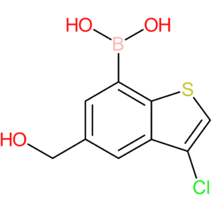 3-chloro-5-(hydroxymethyl)benzothiophene-7-boronic acid