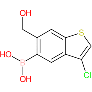 3-chloro-6-(hydroxymethyl)benzothiophene-5-boronic acid