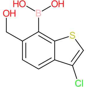 3-chloro-6-(hydroxymethyl)benzothiophene-7-boronic acid