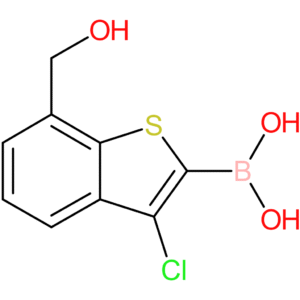 3-chloro-7-(hydroxymethyl)benzothiophene-2-boronic acid
