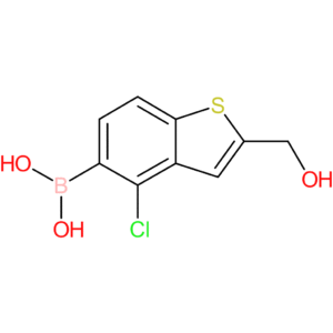 4-chloro-2-(hydroxymethyl)benzothiophene-5-boronic acid