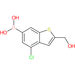 4-chloro-2-(hydroxymethyl)benzothiophene-6-boronic acid