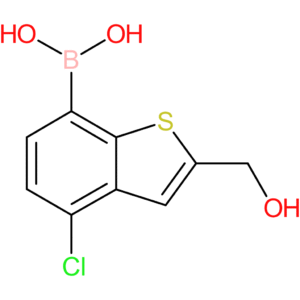4-chloro-2-(hydroxymethyl)benzothiophene-7-boronic acid