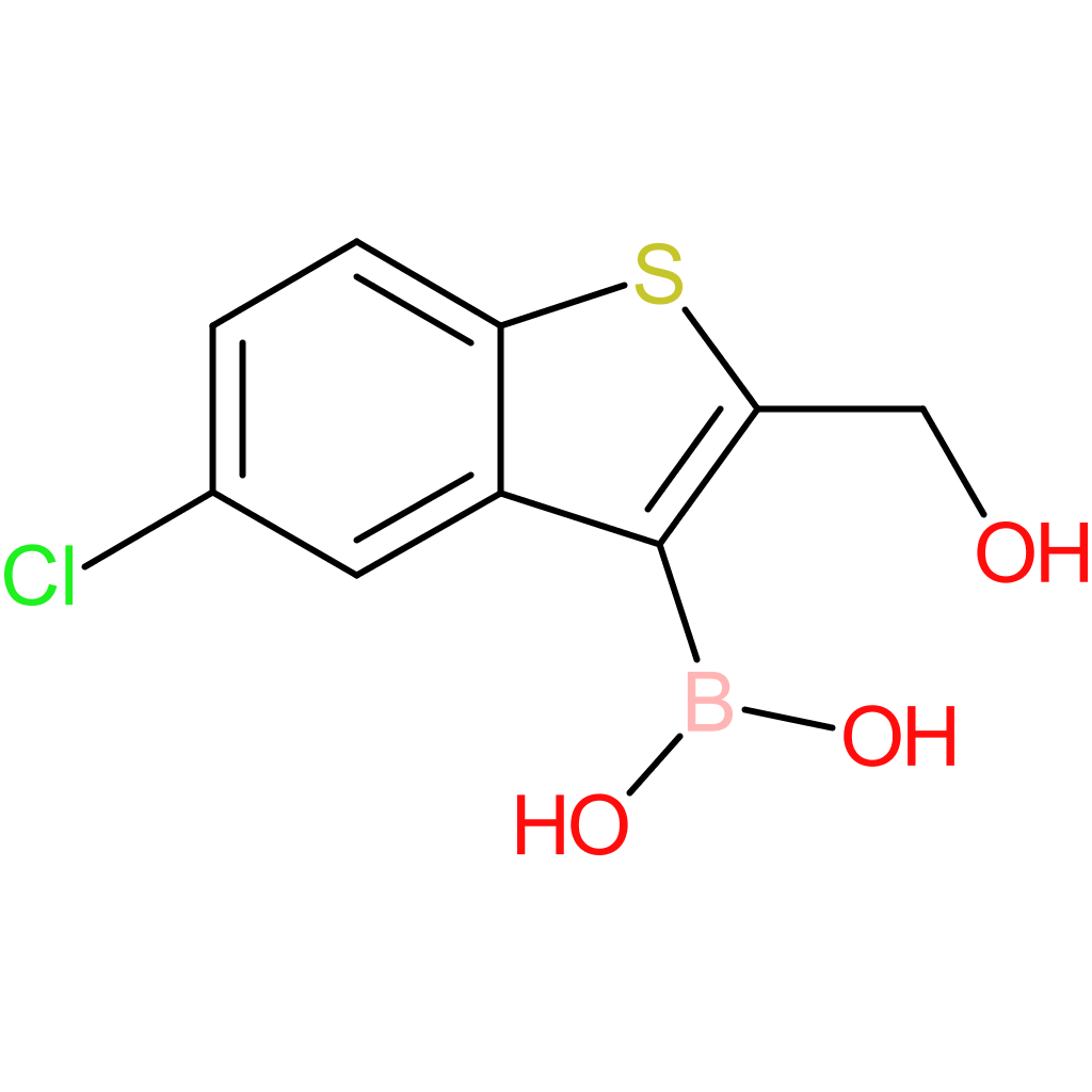 5-chloro-2-(hydroxymethyl)benzothiophene-3-boronic acid