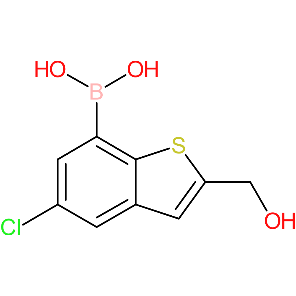 5-chloro-2-(hydroxymethyl)benzothiophene-7-boronic acid