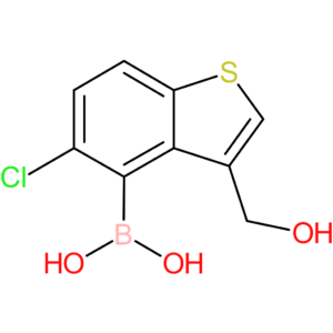5-chloro-3-(hydroxymethyl)benzothiophene-4-boronic acid
