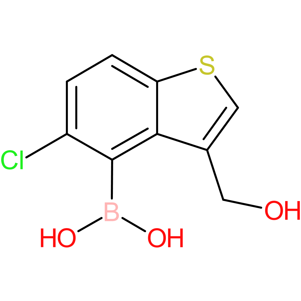 5-chloro-3-(hydroxymethyl)benzothiophene-4-boronic acid