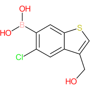 5-chloro-3-(hydroxymethyl)benzothiophene-6-boronic acid
