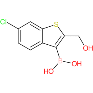 6-chloro-2-(hydroxymethyl)benzothiophene-3-boronic acid