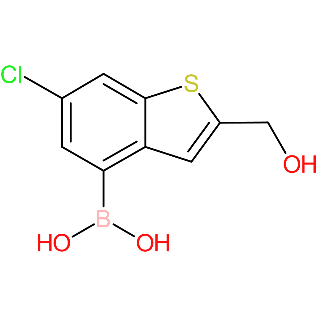 6-chloro-2-(hydroxymethyl)benzothiophene-4-boronic acid