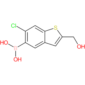 6-chloro-2-(hydroxymethyl)benzothiophene-5-boronic acid