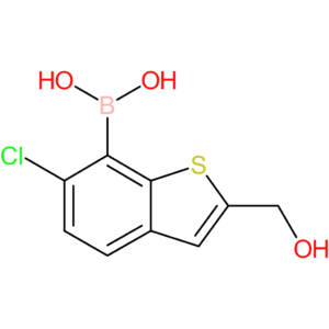 6-chloro-2-(hydroxymethyl)benzothiophene-7-boronic acid