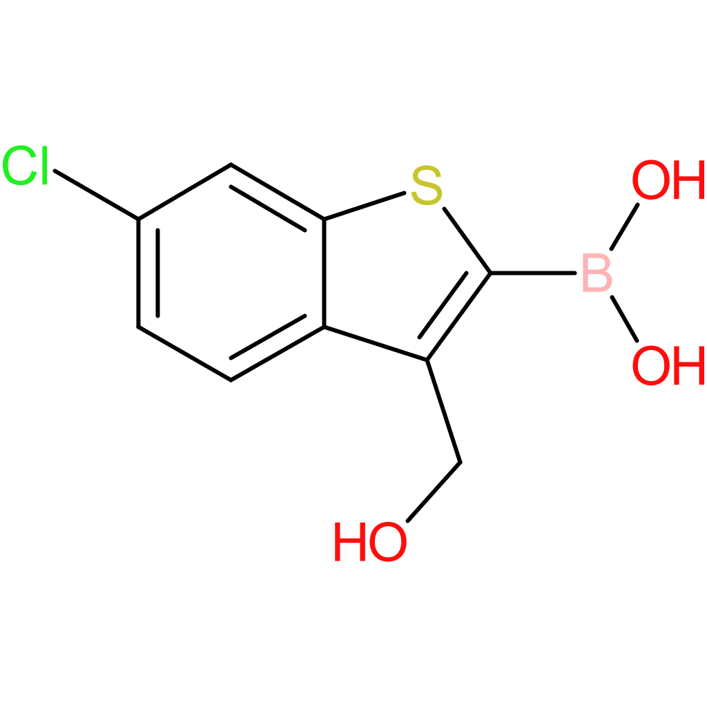 6-chloro-3-(hydroxymethyl)benzothiophene-2-boronic acid