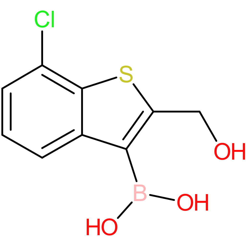 7-chloro-2-(hydroxymethyl)benzothiophene-3-boronic acid
