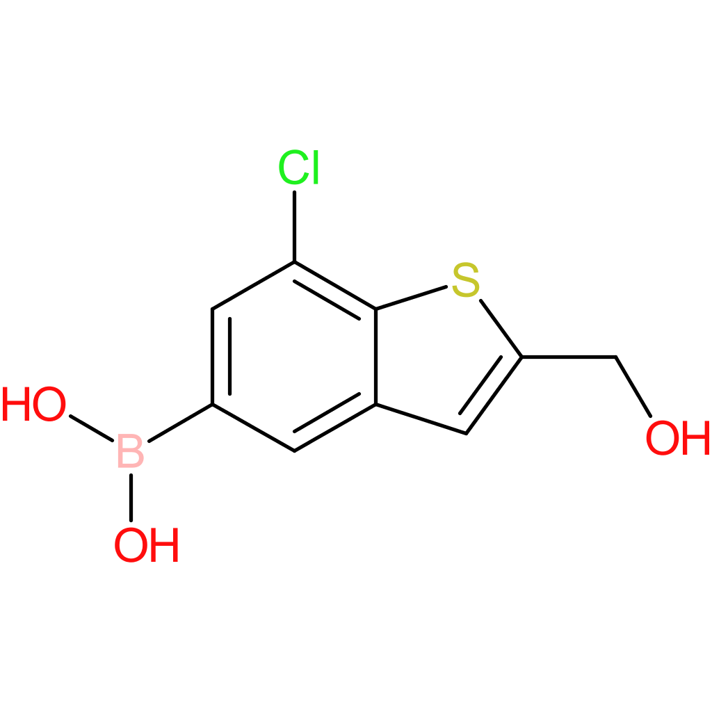 7-chloro-2-(hydroxymethyl)benzothiophene-5-boronic acid