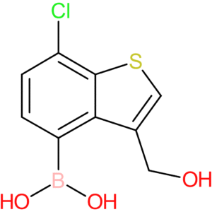7-chloro-3-(hydroxymethyl)benzothiophene-4-boronic acid