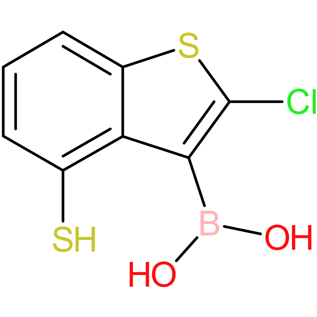 2-chloro-4-mercaptobenzothiophene-3-boronic acid