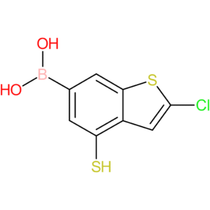 (2-chloro-4-sulfanyl-1-benzothiophen-6-yl)boronic acid