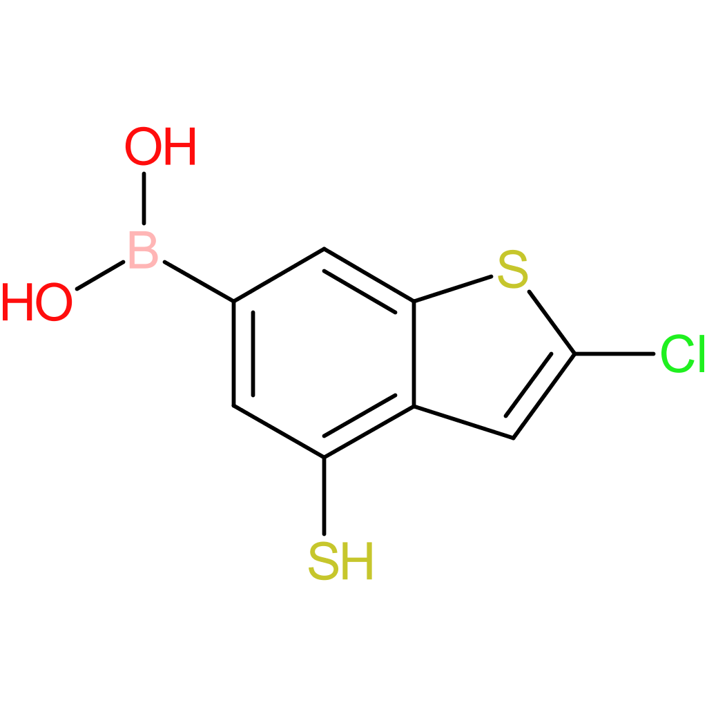 (2-chloro-4-sulfanyl-1-benzothiophen-6-yl)boronic acid
