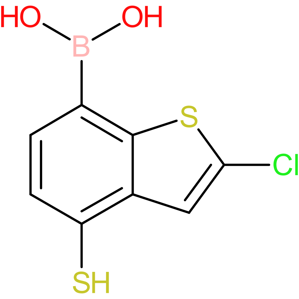 (2-chloro-4-sulfanyl-1-benzothiophen-7-yl)boronic acid