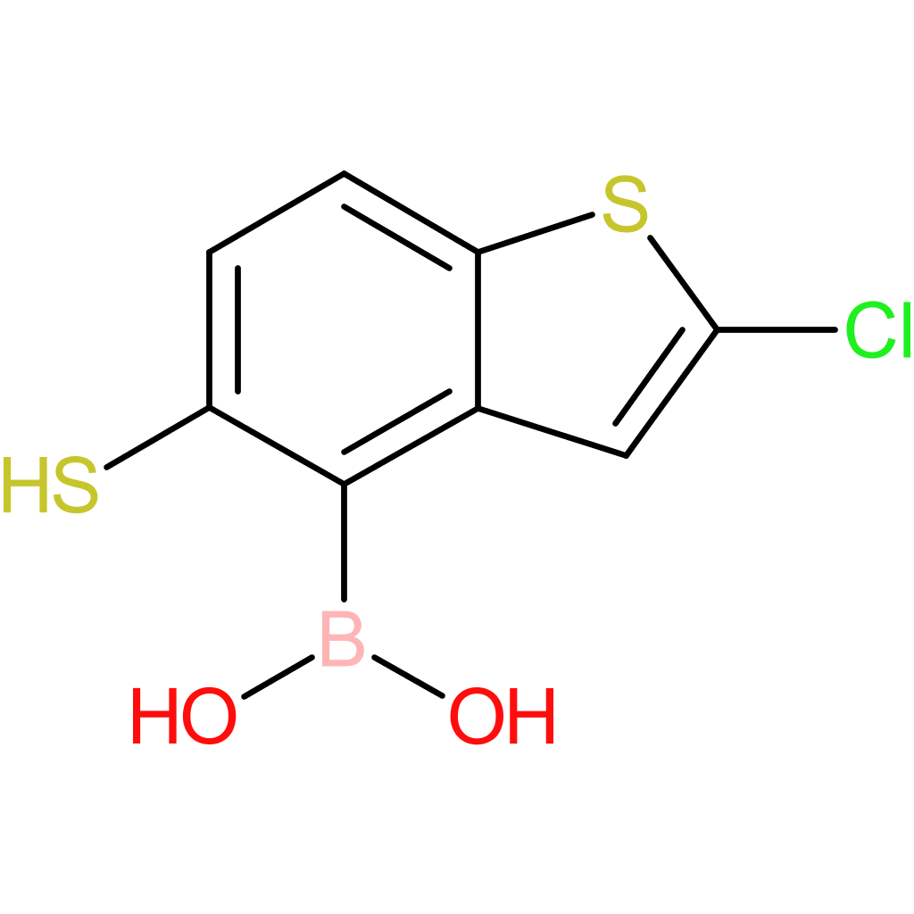 2-chloro-5-mercaptobenzothiophene-4-boronic acid