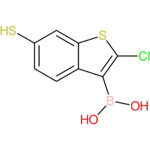 (2-chloro-6-sulfanyl-1-benzothiophen-3-yl)boronic acid