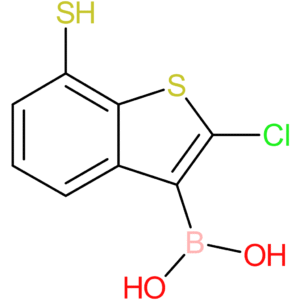2-chloro-7-mercaptobenzothiophene-3-boronic acid