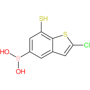 (2-chloro-7-sulfanyl-1-benzothiophen-5-yl)boronic acid